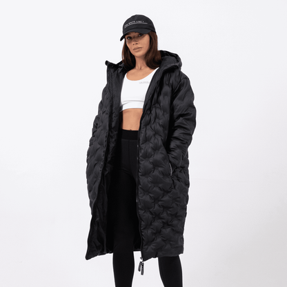 Women's Constellation Long Line Coat – Fine White Line