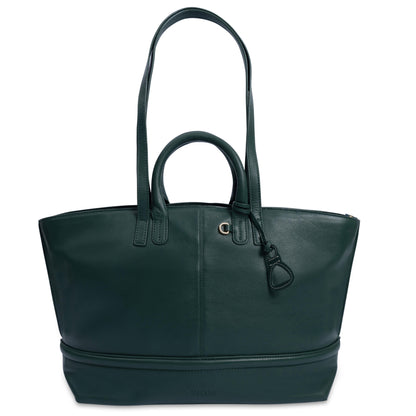 Victoria Leather Tote Bag - Bascora