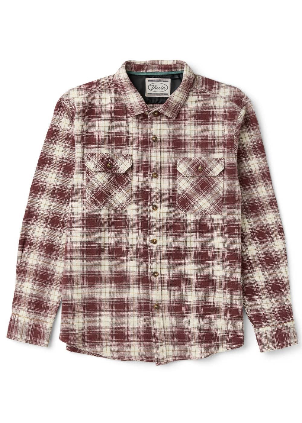 Vissla Creators Heavy Days Eco LS Flannel - Bascora