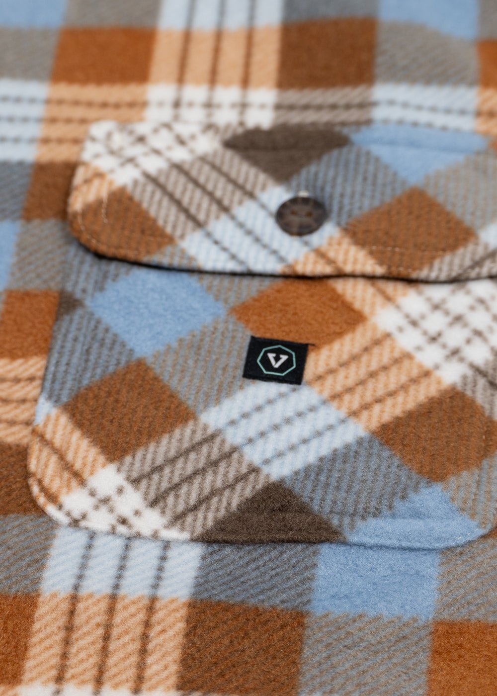 Vissla Eco-Zy Long Sleeve Polar Flannel - Bascora