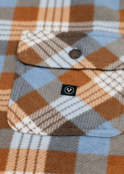 Vissla Eco-Zy Long Sleeve Polar Flannel - Bascora