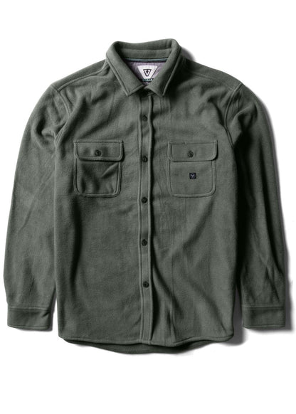 Vissla Eco-Zy Long Sleeve Polar Flannel - Bascora