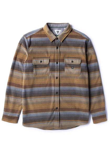 Vissla Eco-Zy Long Sleeve Polar Flannel - Bascora