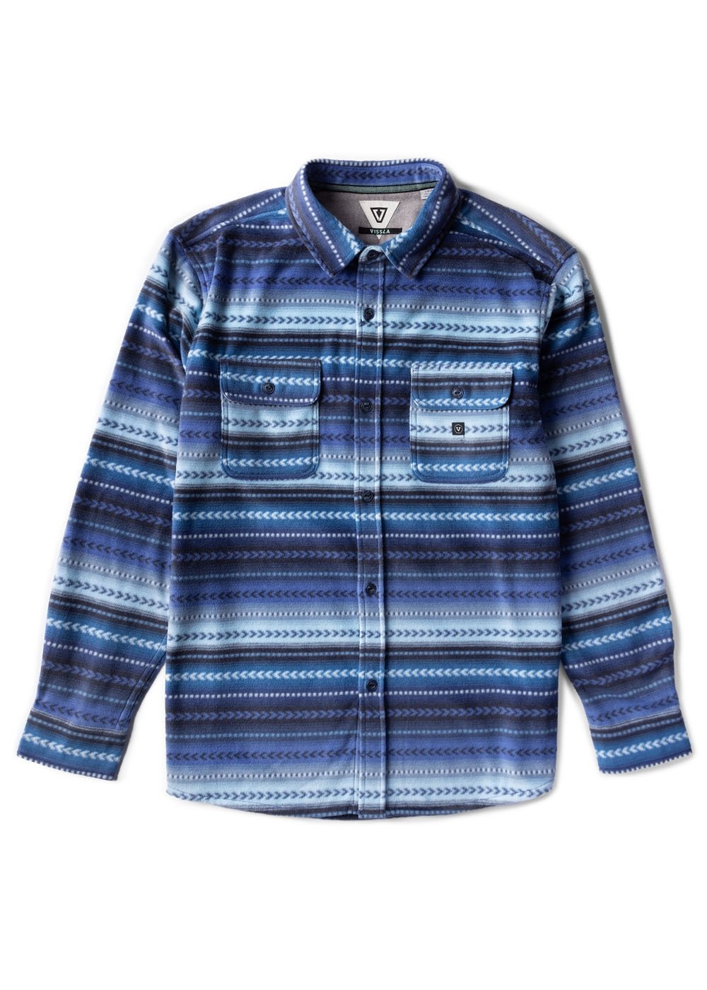 Vissla Eco-Zy Long Sleeve Polar Flannel - Bascora