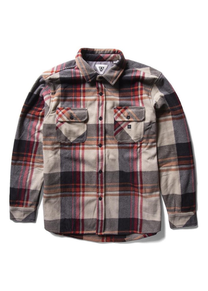 Vissla Eco-Zy Long Sleeve Polar Flannel - Bascora
