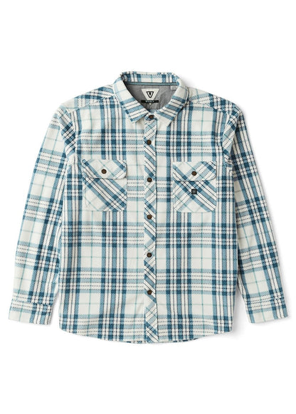 Vissla Eco-Zy Long Sleeve Polar Flannel - Bascora