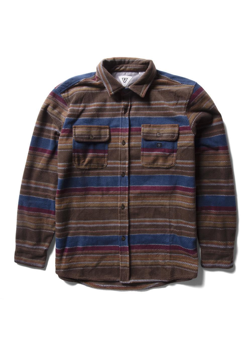 Vissla Eco-Zy Long Sleeve Polar Flannel - Bascora