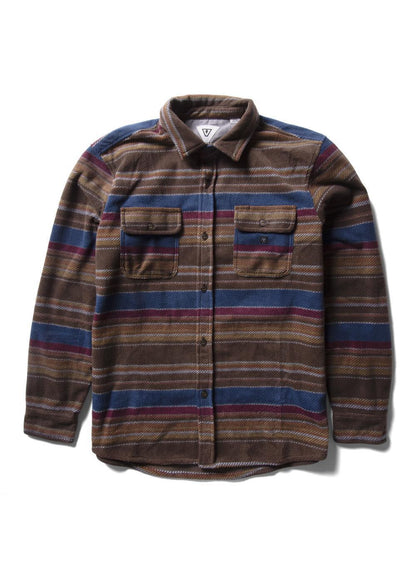 Vissla Eco-Zy Long Sleeve Polar Flannel - Bascora
