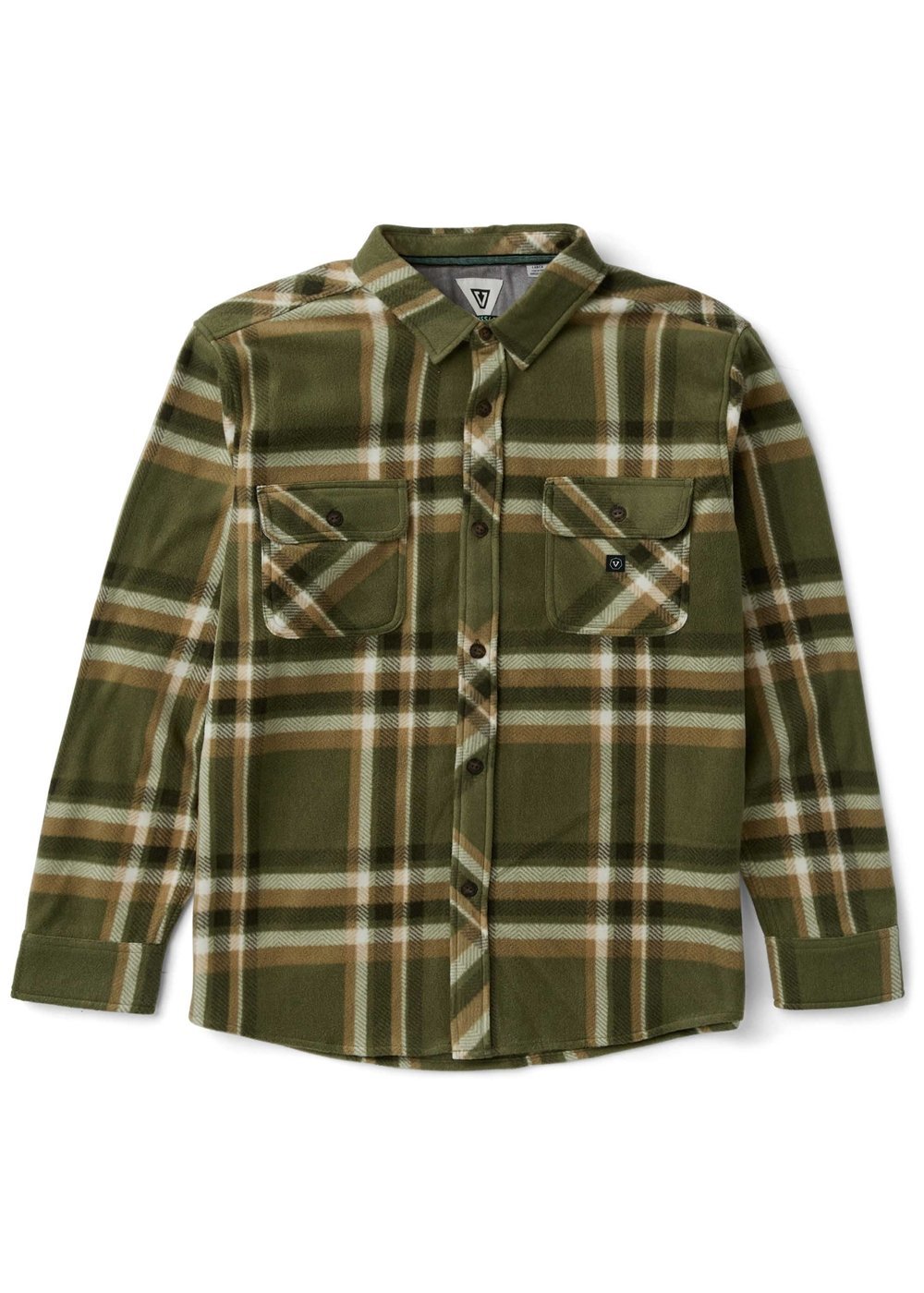 Vissla Eco-Zy Long Sleeve Polar Flannel - Bascora