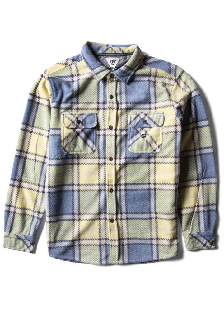 Vissla Eco-Zy Long Sleeve Polar Flannel - Bascora