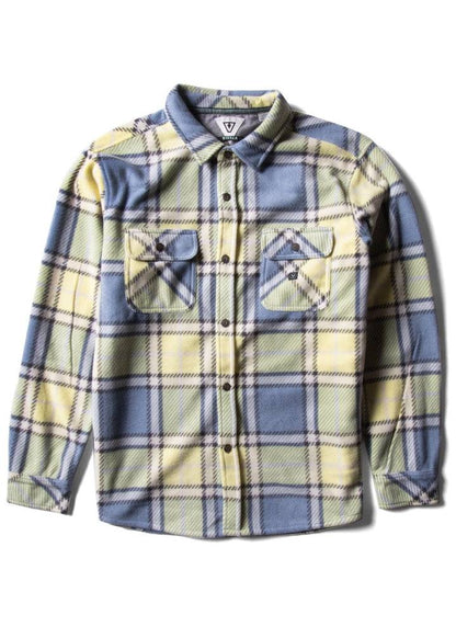 Vissla Eco-Zy Long Sleeve Polar Flannel - Bascora
