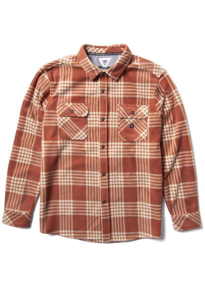 Vissla Eco-Zy Long Sleeve Polar Flannel - Bascora
