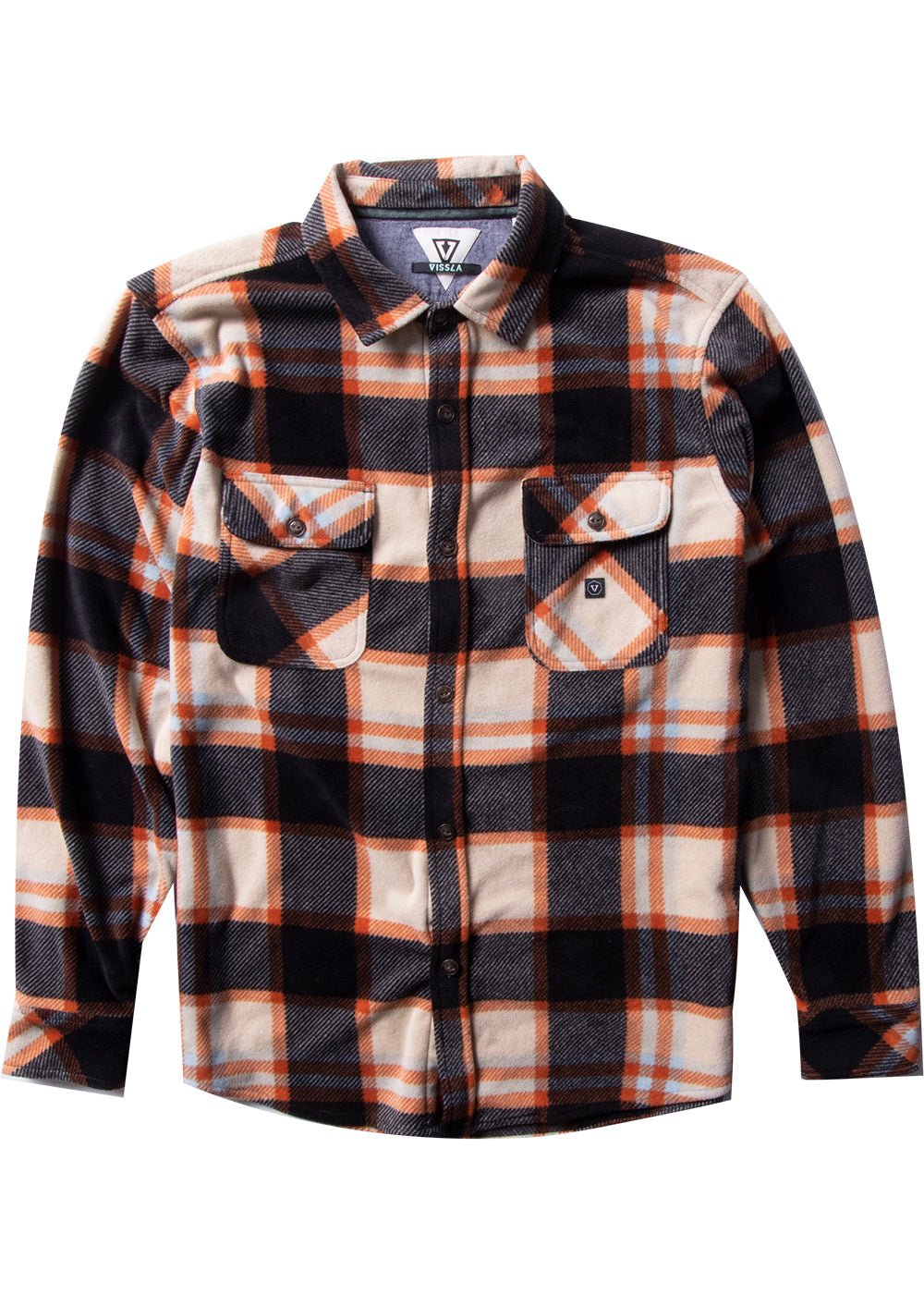 Vissla Eco-Zy Long Sleeve Polar Flannel - Bascora