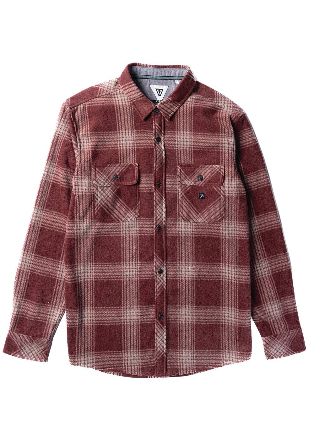 Vissla Eco-Zy Long Sleeve Polar Flannel - Bascora