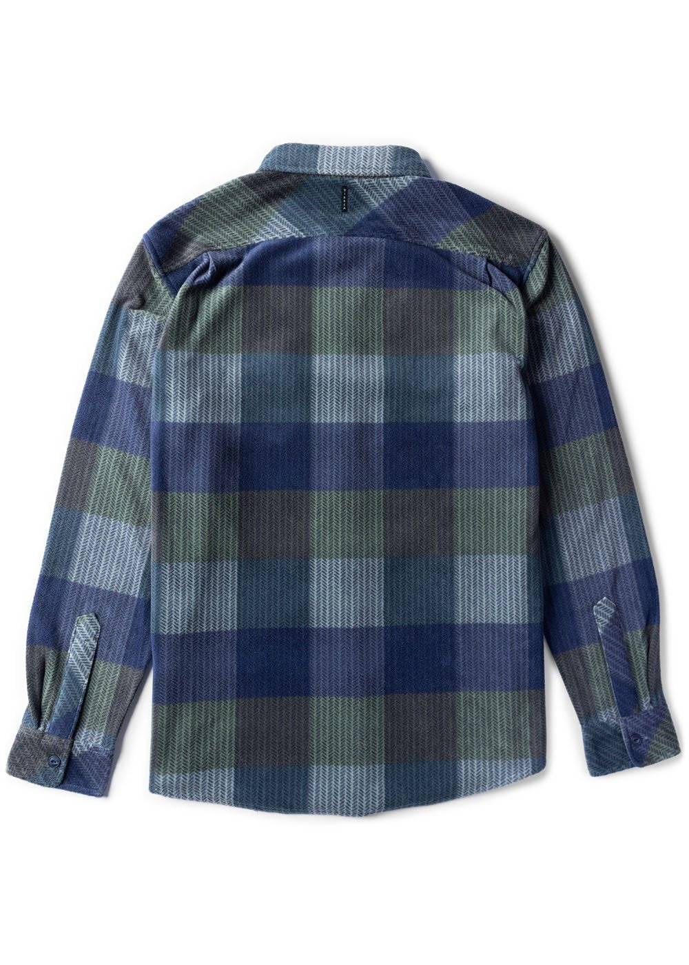 Vissla Eco-Zy Long Sleeve Polar Flannel - Bascora