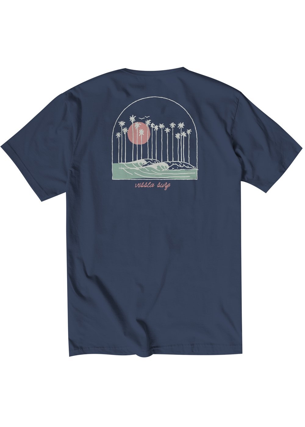 Vissla Out Front Organic PKT Tee - Bascora