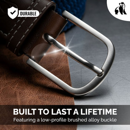 Wear the Change – Recycled Ocean Plastic Woven Belt - Bascora