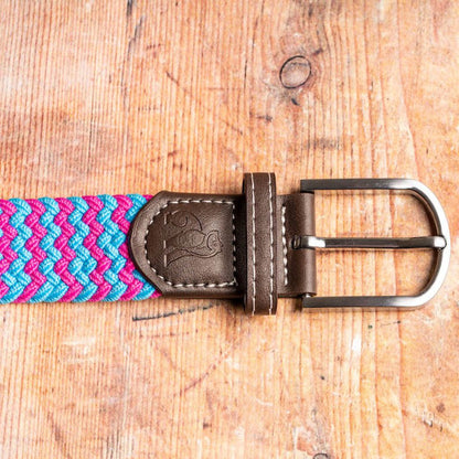 Wear the Change – Recycled Ocean Plastic Woven Belt - Bascora