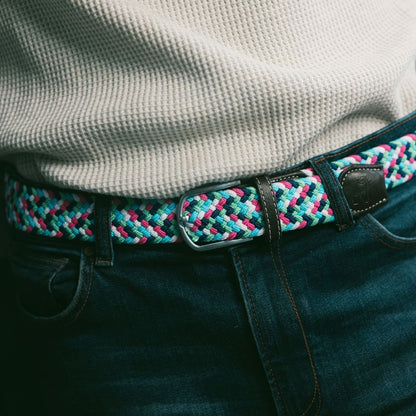Wear the Change – Recycled Ocean Plastic Woven Belt - Bascora