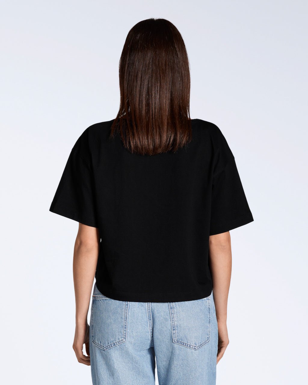 Wide Boat Neck Organic T-Shirt - Bascora