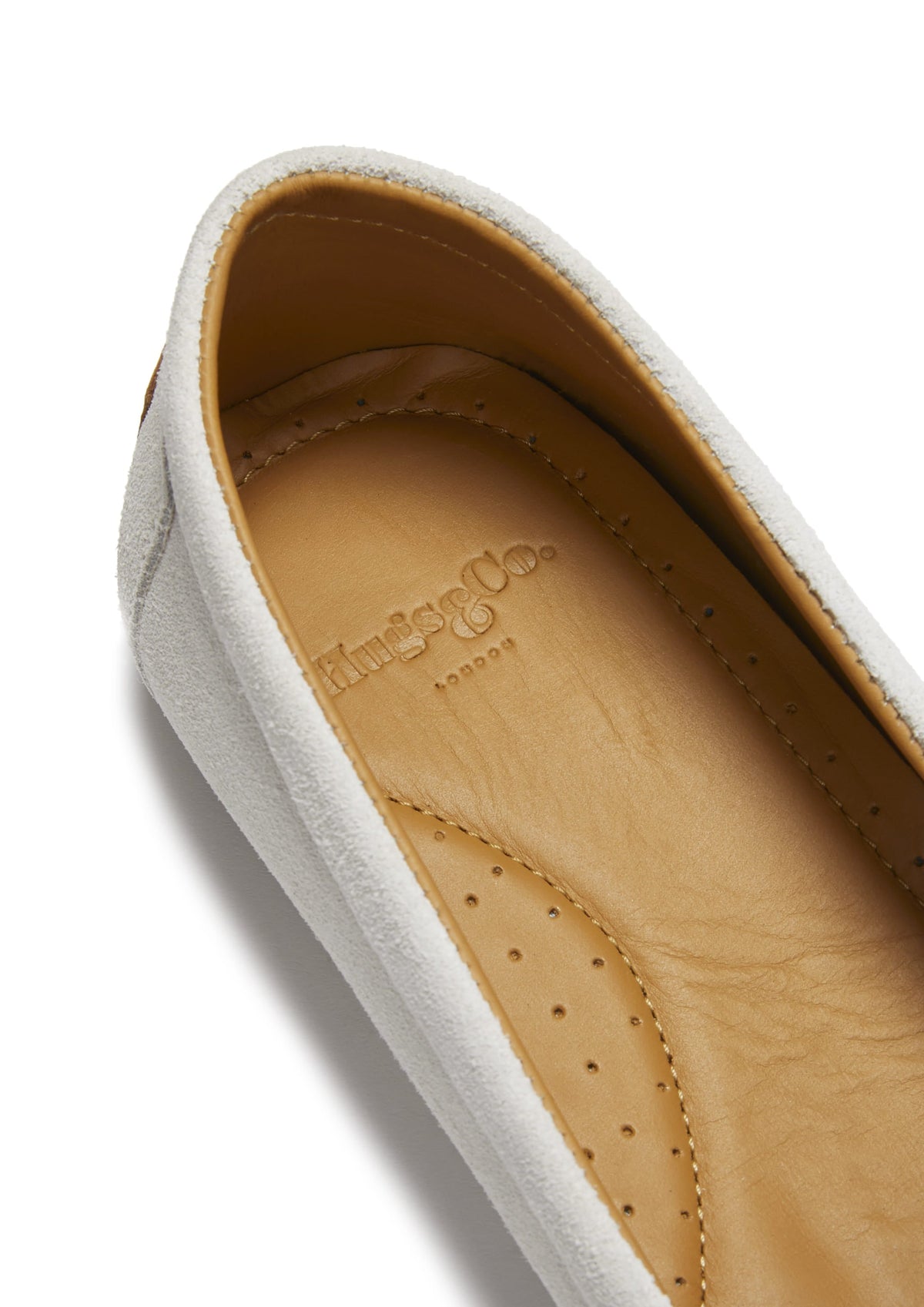 Hugs & Co. Women's White Suede Chukka Espadrilles