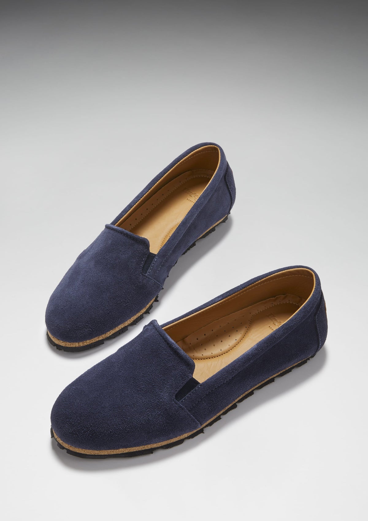 Hugs & Co. Women's Navy Blue Suede Continental Espadrilles