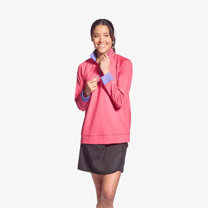 Women's Infrared Golf 1/4 Zip Flow Collection - Bascora