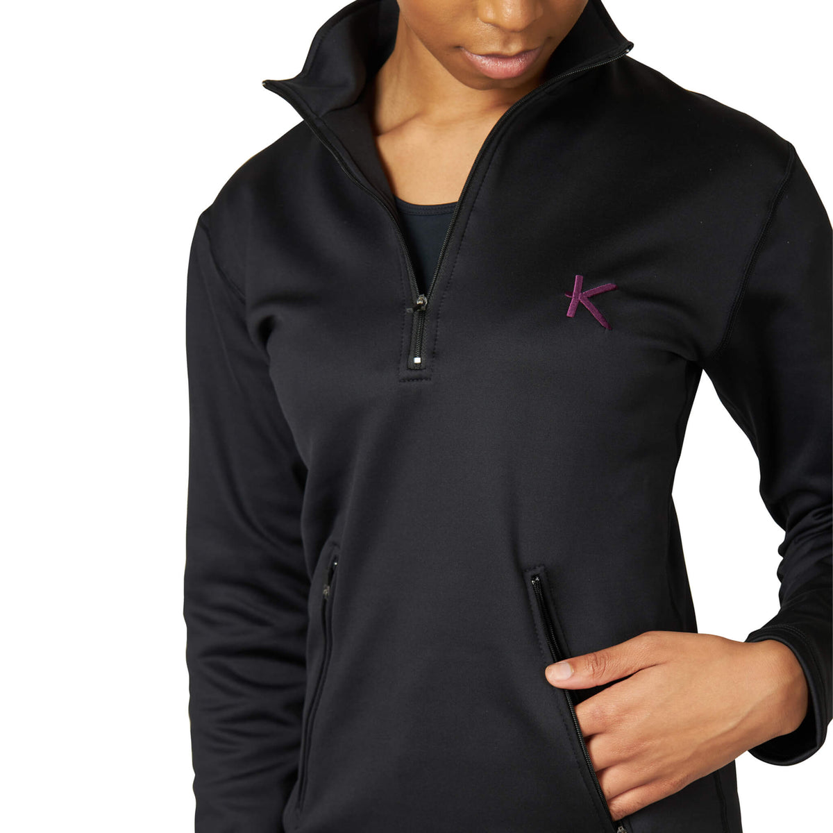 Women's Infrared Half Zip Fleece - Bascora