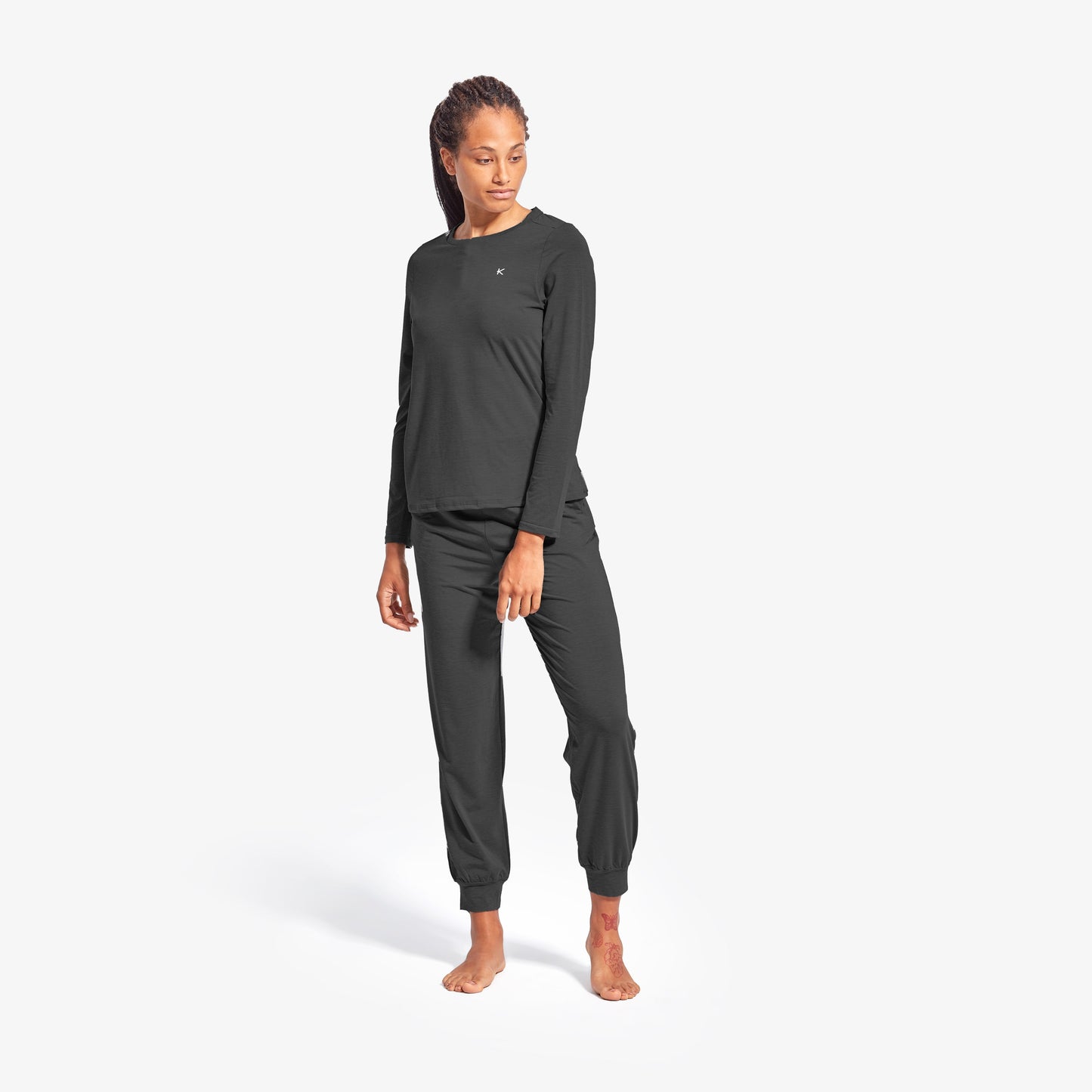 Women's Infrared Recovery Sleepwear Crew Top - Bascora