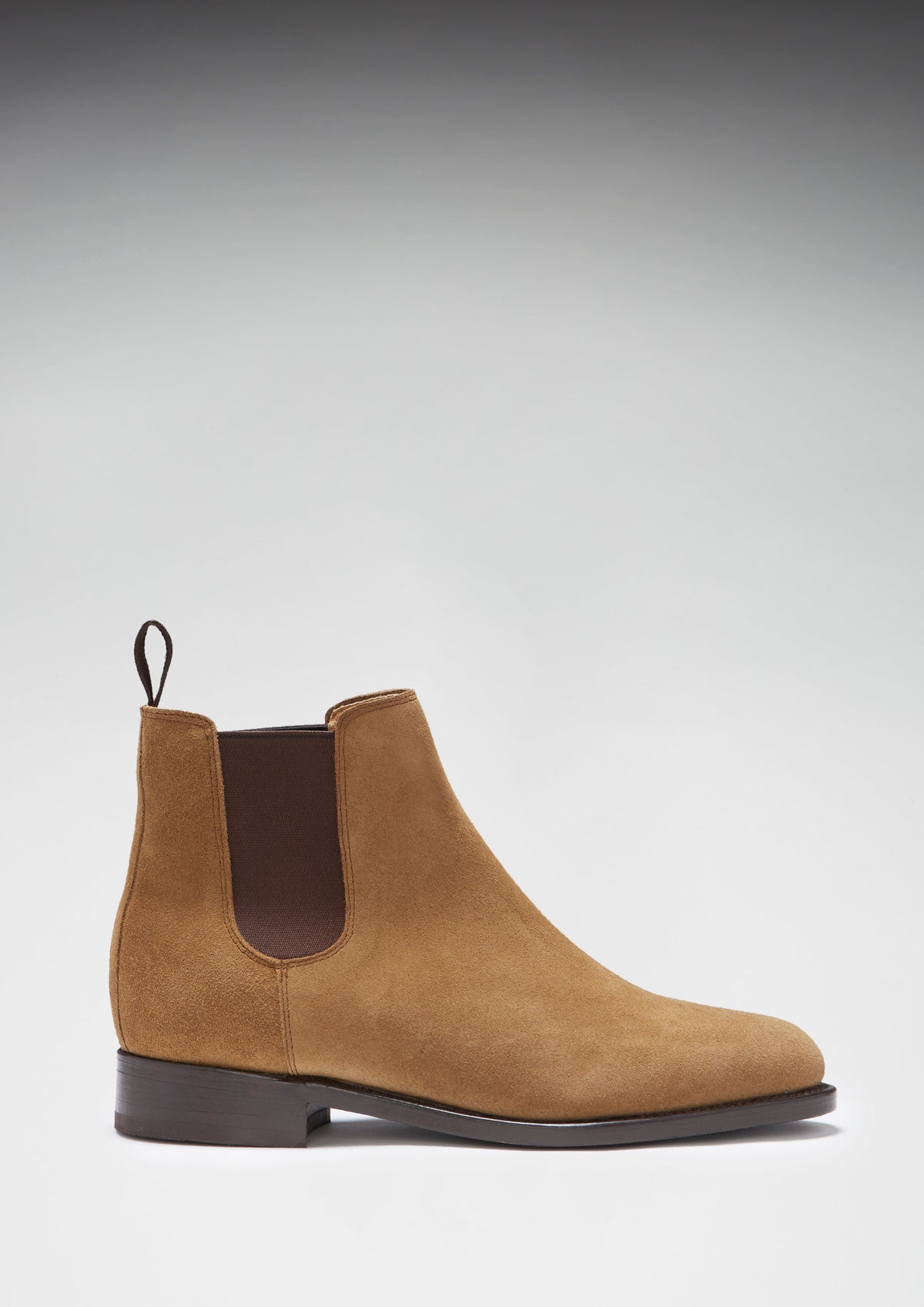 Hugs & Co. Women's Tobacco Suede Chelsea Boots
